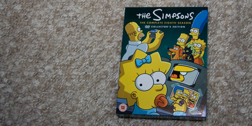 Simpsons Season 8 DVD box
